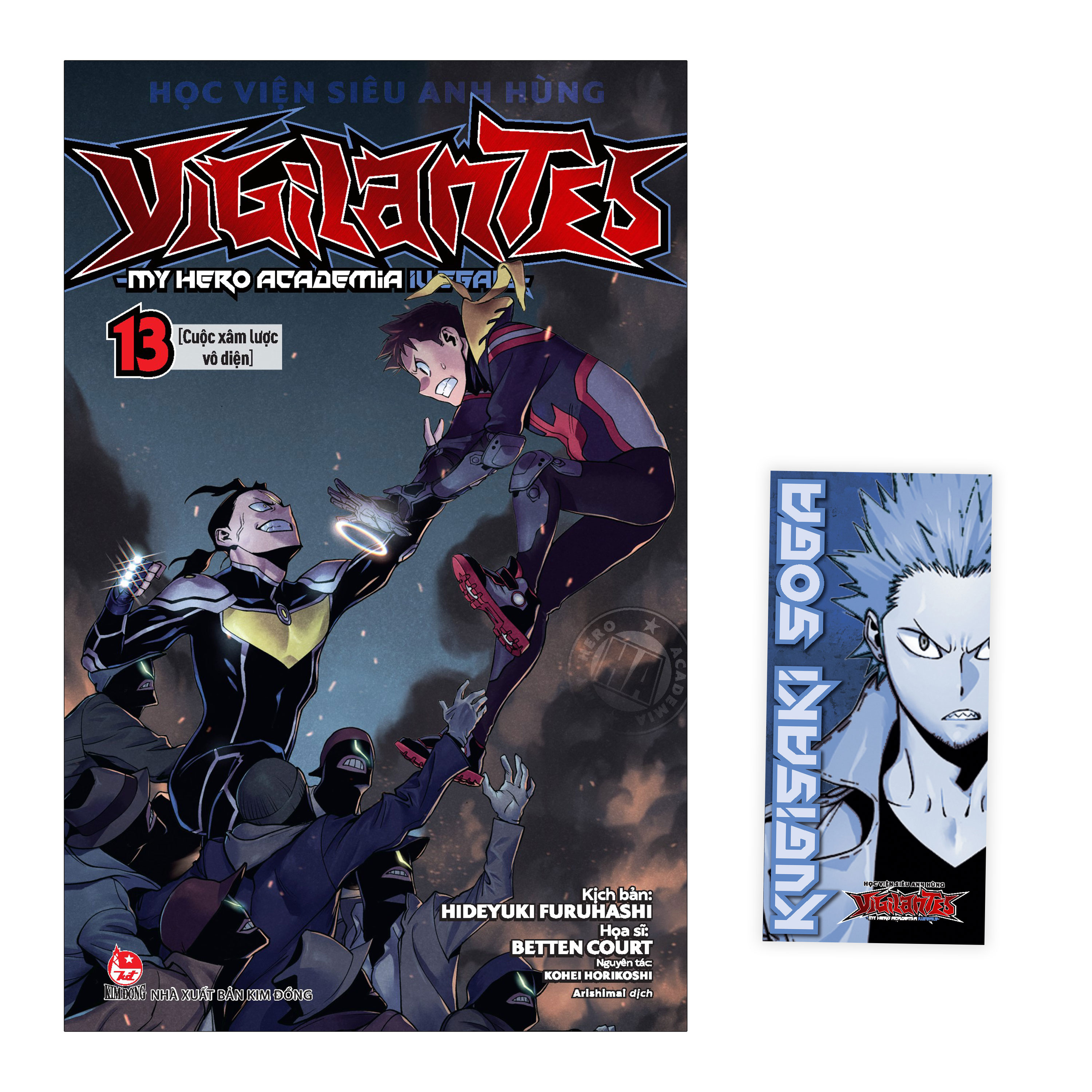 Bo
						
										
										Hoc Vien Sieu Anh Hung Vigilantes - My Hero Academia Illegals - Tap 13 - Cuoc Xam Luoc Vo Dien - Tang Kem Bookmark
