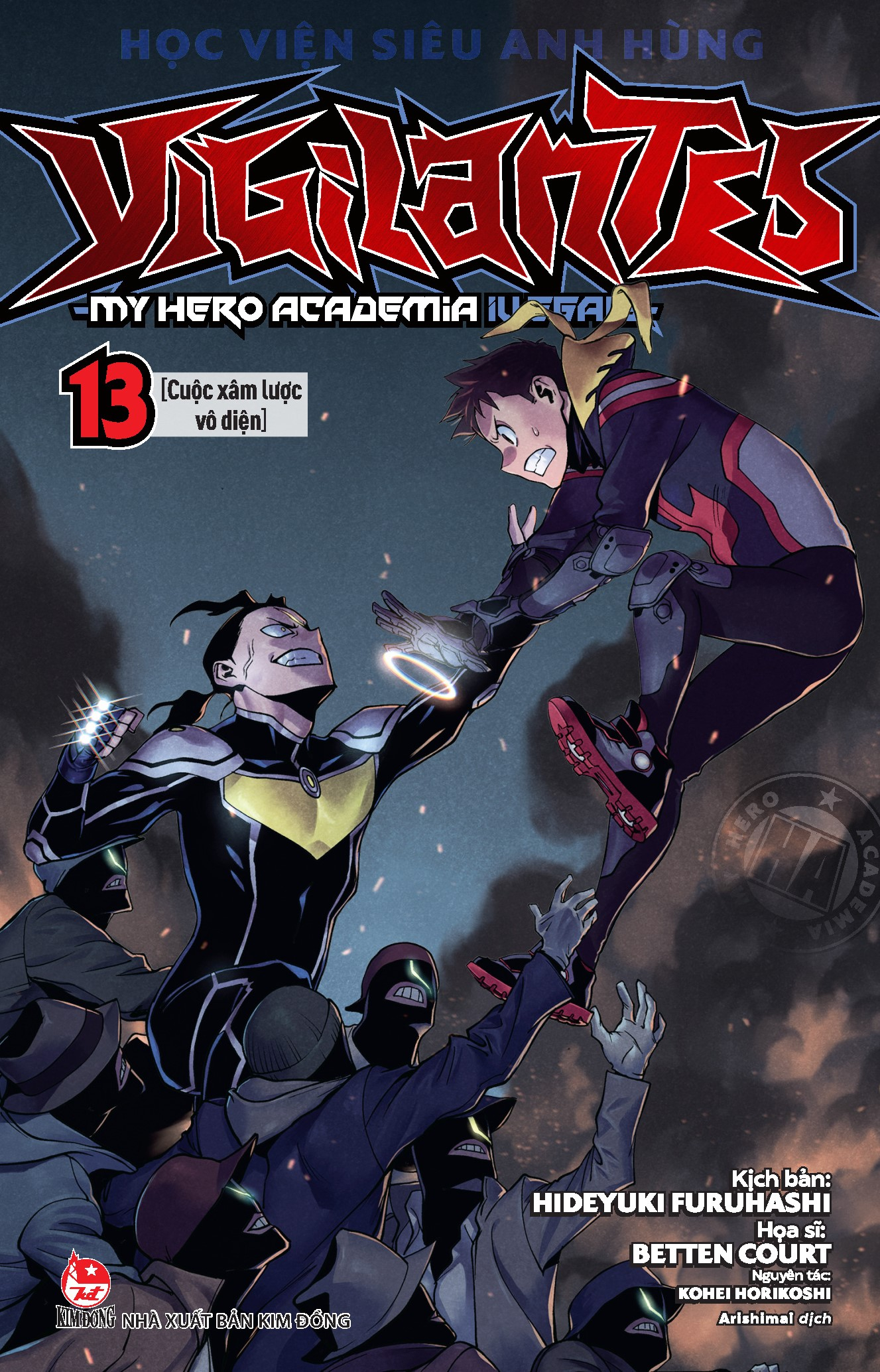 Bo
						
										
										Hoc Vien Sieu Anh Hung Vigilantes - My Hero Academia Illegals - Tap 13 - Cuoc Xam Luoc Vo Dien - Tang Kem Bookmark