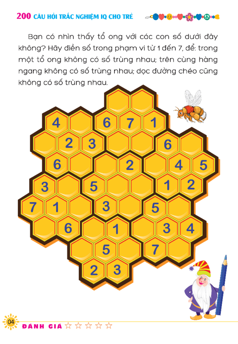 bộ học vui-vui học - 200 câu hỏi iq cho trẻ - trắc nghiệm iq - cấp độ 2