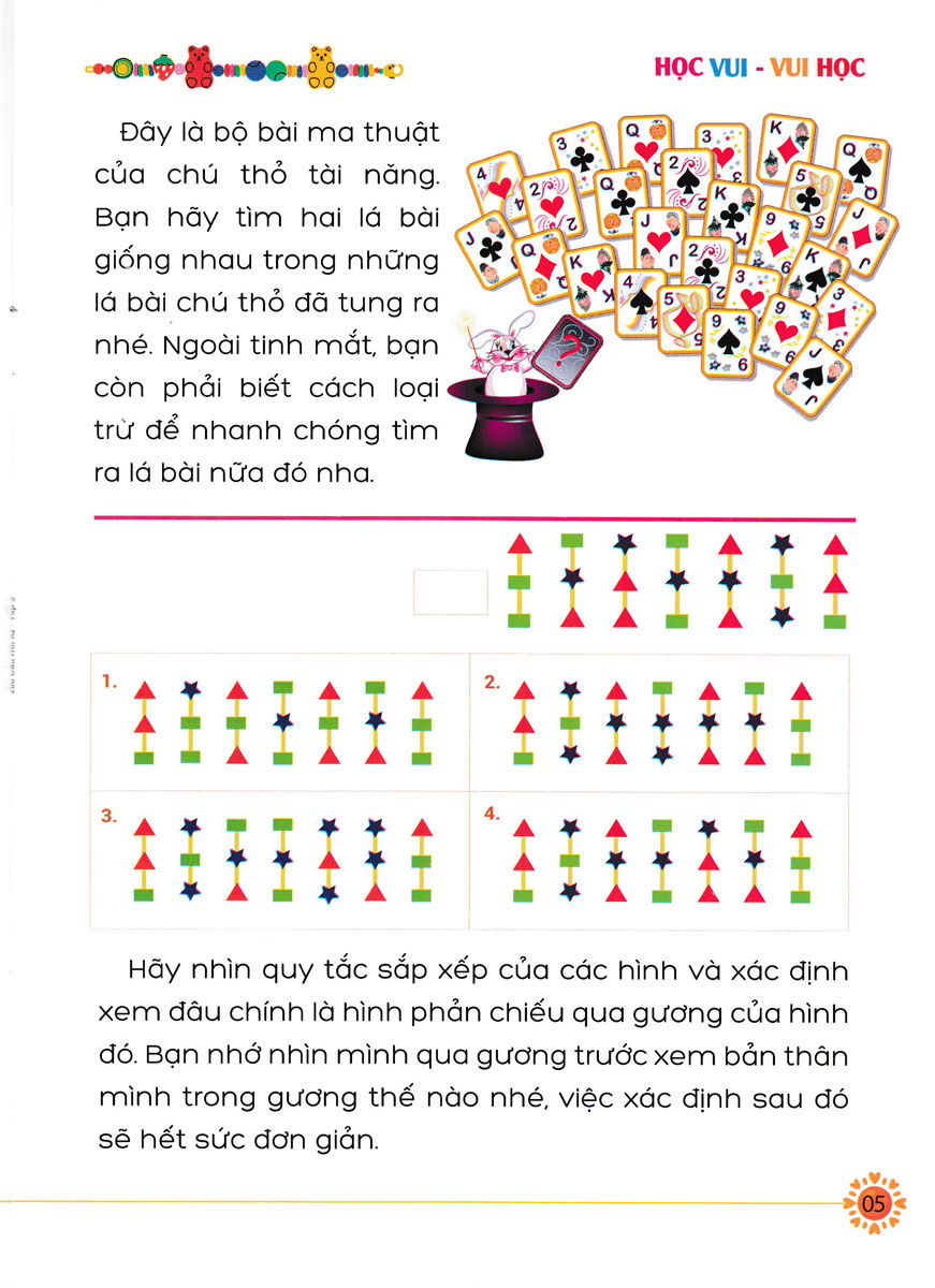 bộ học vui-vui học - 200 câu hỏi iq cho trẻ - trắc nghiệm iq - cấp độ 3