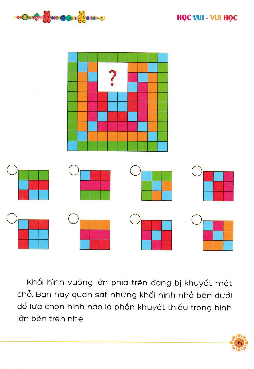 bộ học vui-vui học - 200 câu hỏi iq cho trẻ - trắc nghiệm iq - cấp độ 4