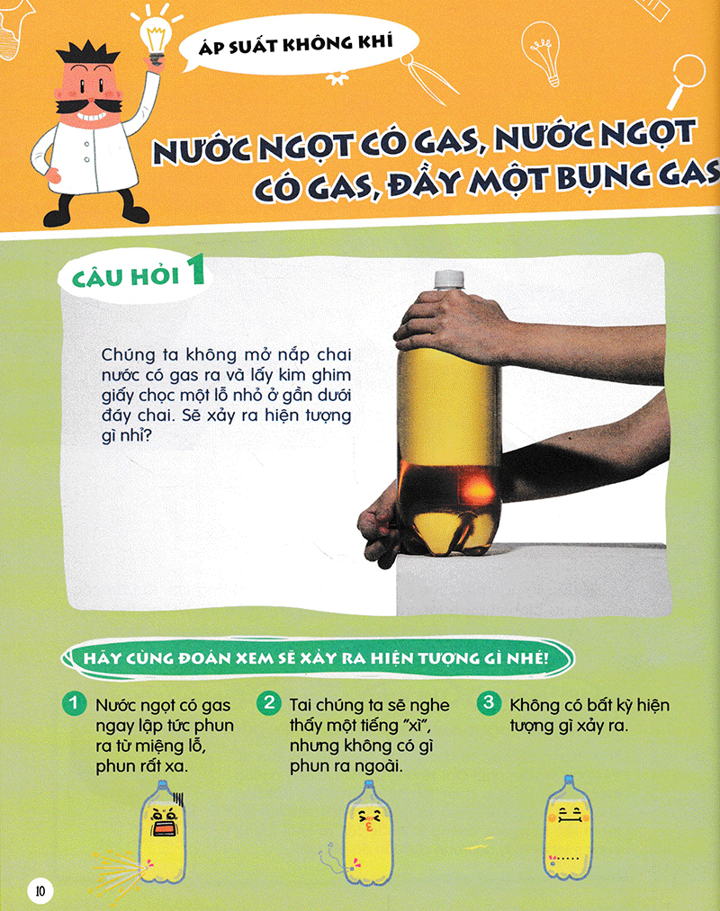 bộ hỏi đáp khoa học vui: nước biết trèo tường sao? - 29 thí nghiệm khoa học cực dễ làm