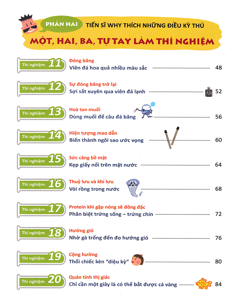 bộ hỏi đáp khoa học vui: nước biết trèo tường sao? - 29 thí nghiệm khoa học cực dễ làm