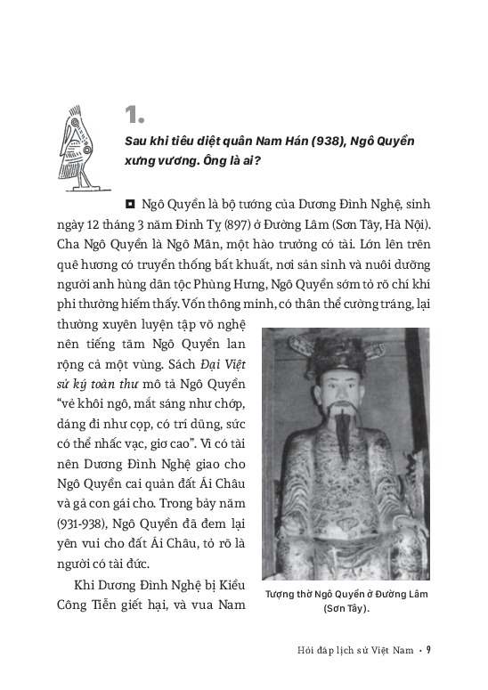 Bo
						
										
										Hoi Dap Lich Su Viet Nam - Tap 2 - Nuoc Viet Nam Duoi Doi Ngo, Dinh, Tien Le, Ly, Tran, Ho