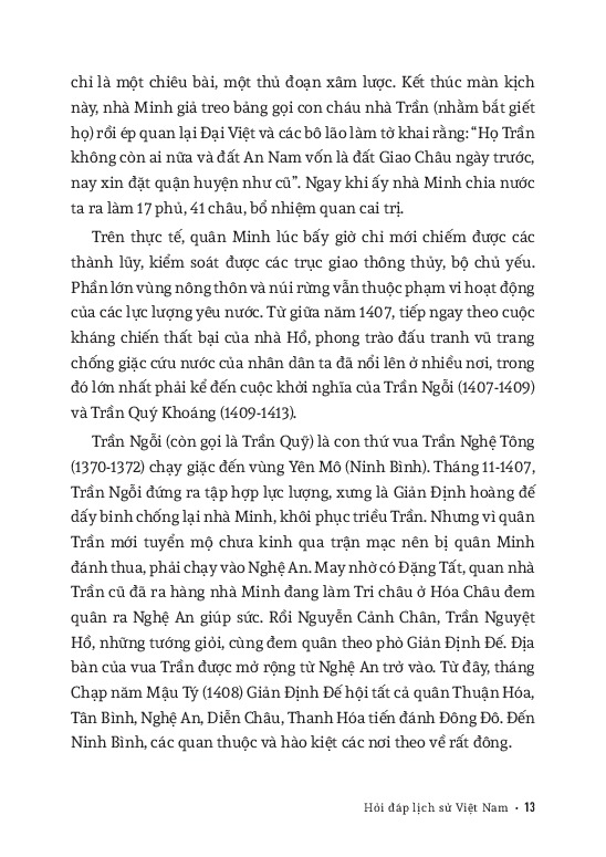 Bo
						
										
										Hoi Dap Lich Su Viet Nam - Tap 3 - Tu Khoi Nghia Lam Son Den Nua Dau The Ky XIX