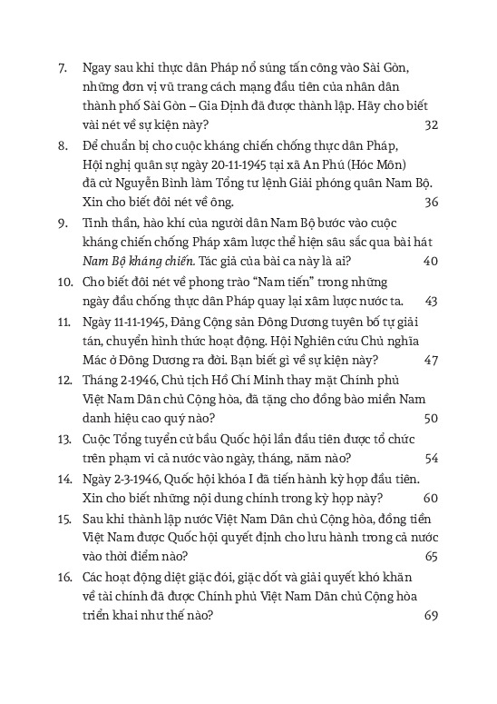 Bo
						
										
										Hoi Dap Lich Su Viet Nam - Tap 7 - Cuoc Khang Chien Chong Phap Lan Thu Hai (1945-1954)