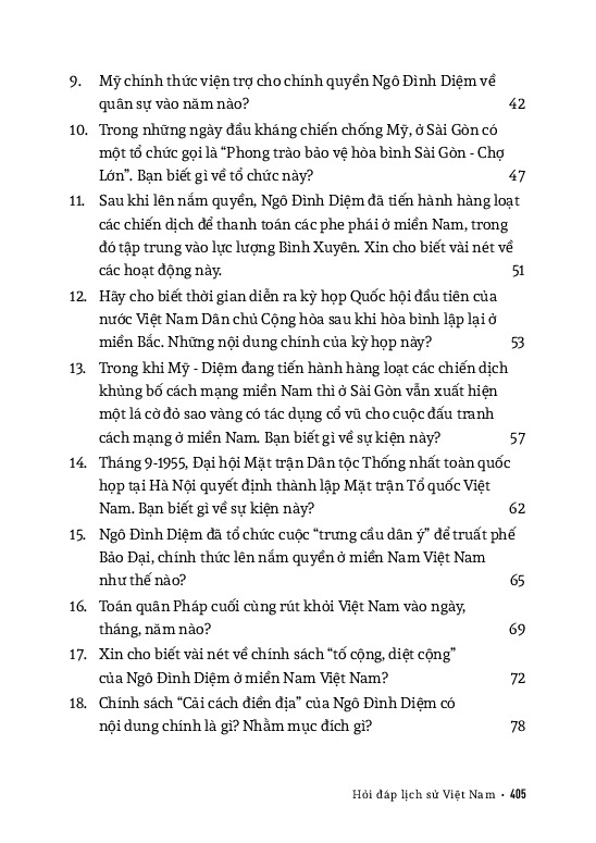 Bo
						
										
										Hoi Dap Lich Su Viet Nam - Tap 8 - Cuoc Khang Chien Chong My Cuu Nuoc (1954-1965)