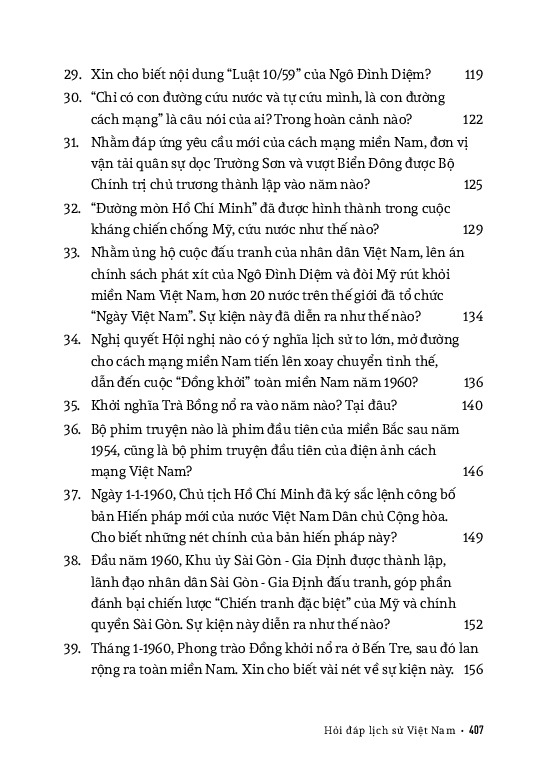 Bo
						
										
										Hoi Dap Lich Su Viet Nam - Tap 8 - Cuoc Khang Chien Chong My Cuu Nuoc (1954-1965)