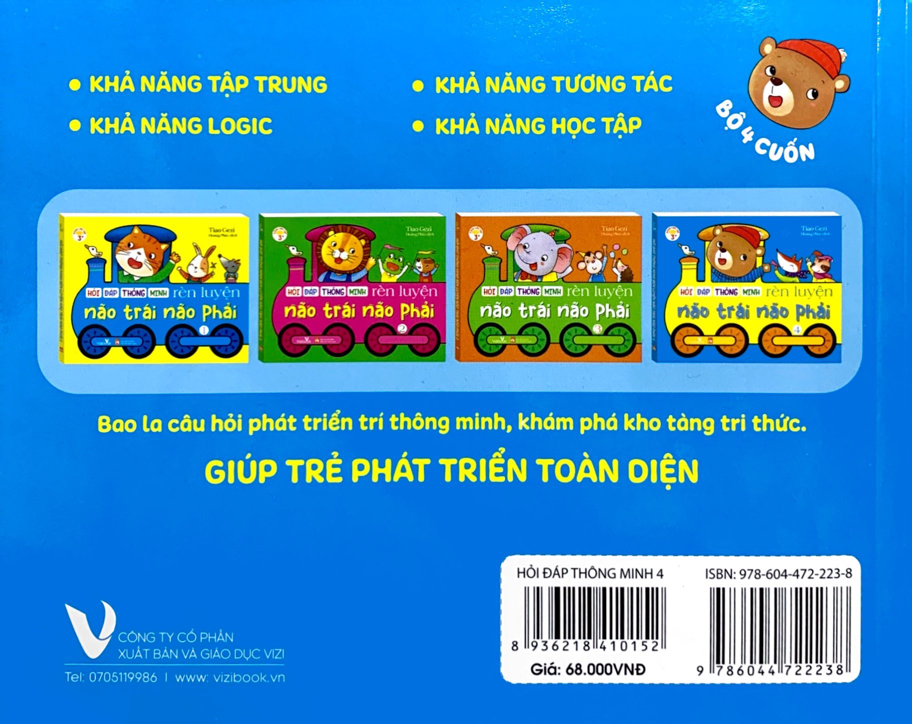 bộ hỏi đáp thông minh - rèn luyện não trái não phải - tập 4