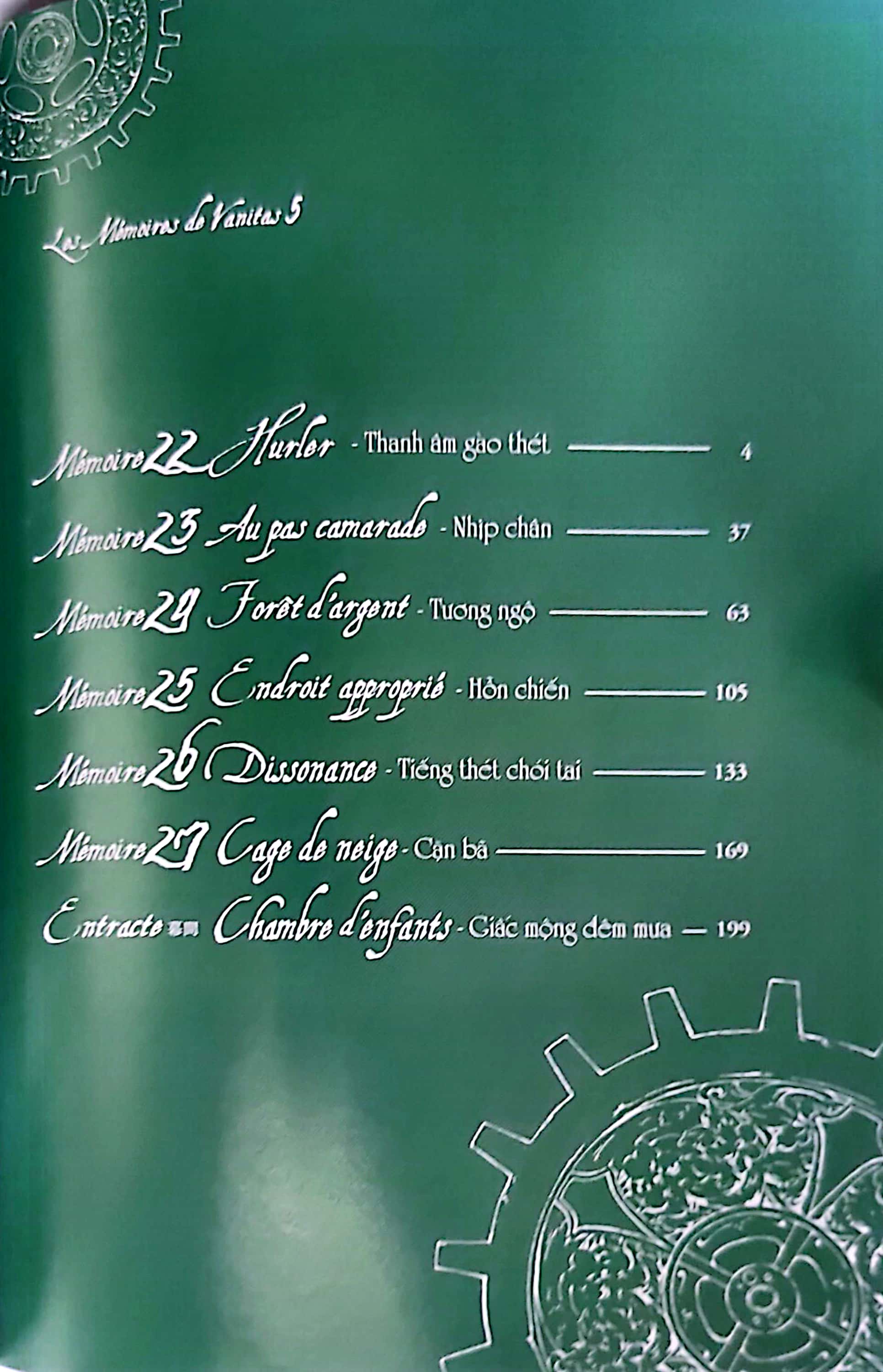 bộ hồi kí vanitas - tập 5 (tái bản)