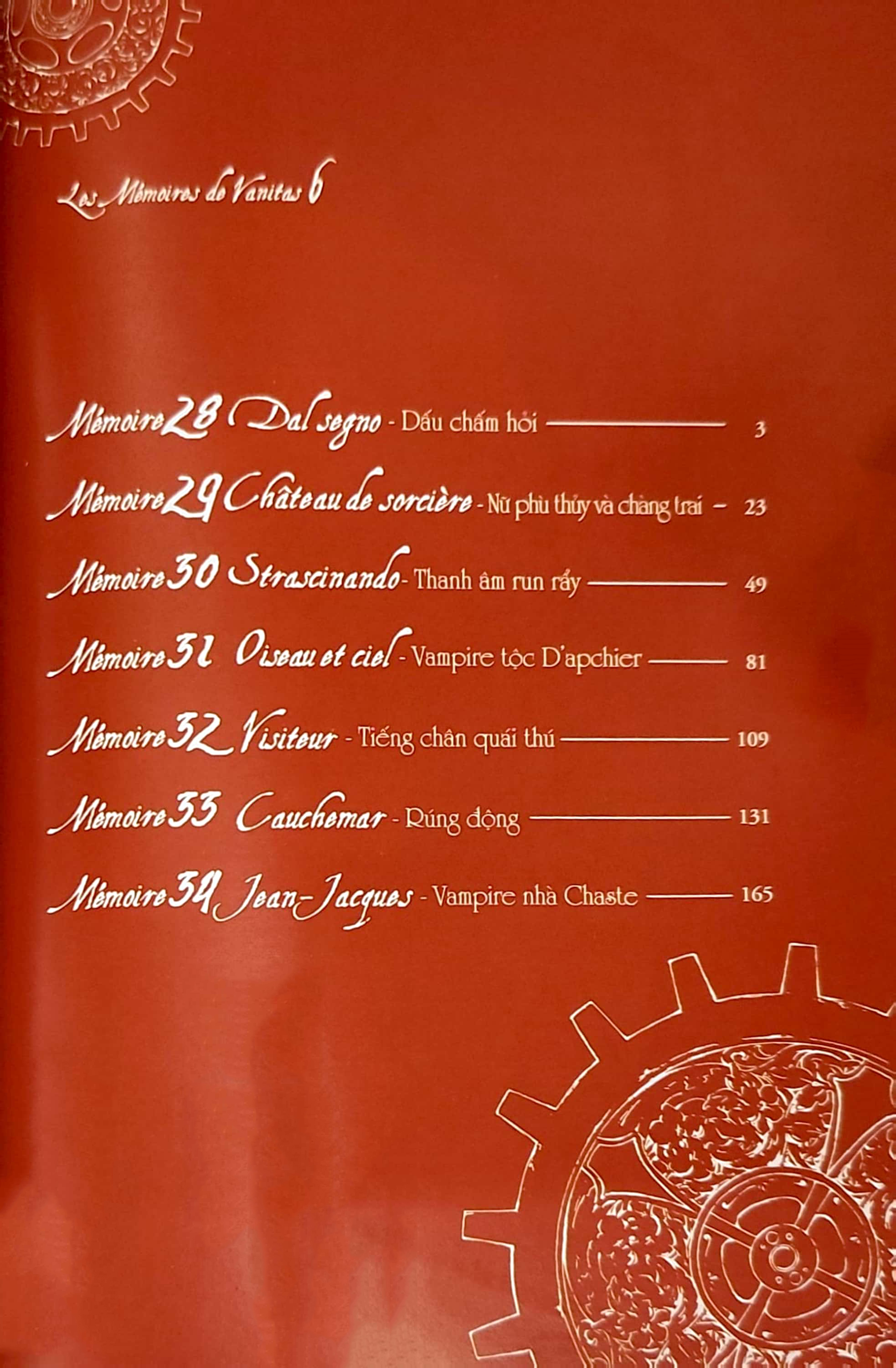 bộ hồi kí vanitas - tập 6 (tái bản)