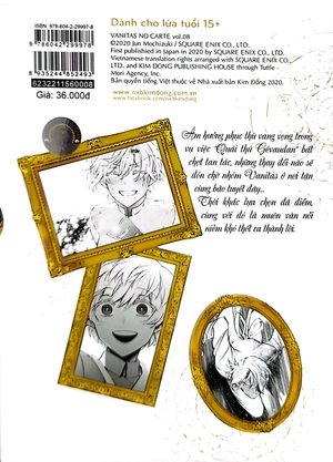 bộ hồi kí vanitas - tập 8