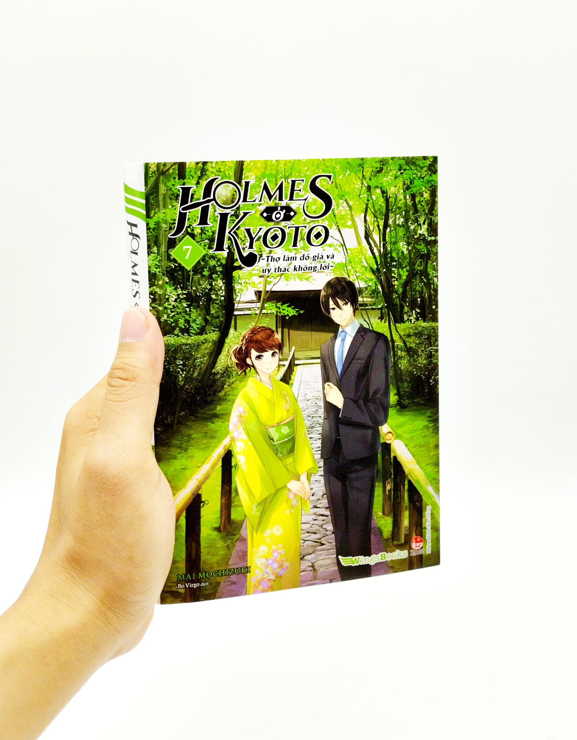 bộ holmes ở kyoto - tập 7 - tặng kèm postcard