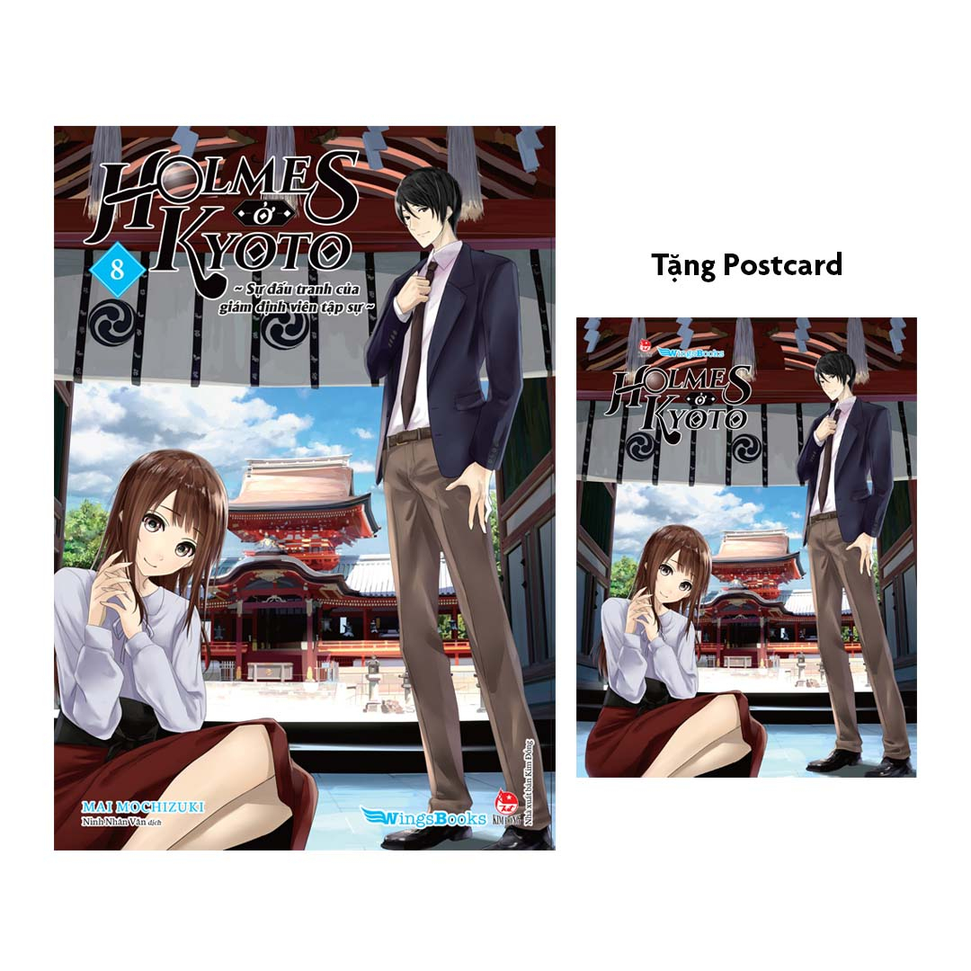 bộ holmes ở kyoto - tập 8 - tặng kèm postcard