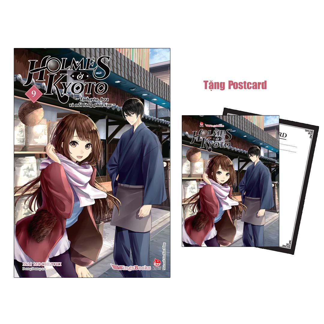 bộ holmes ở kyoto - tập 9 - tặng kèm postcard