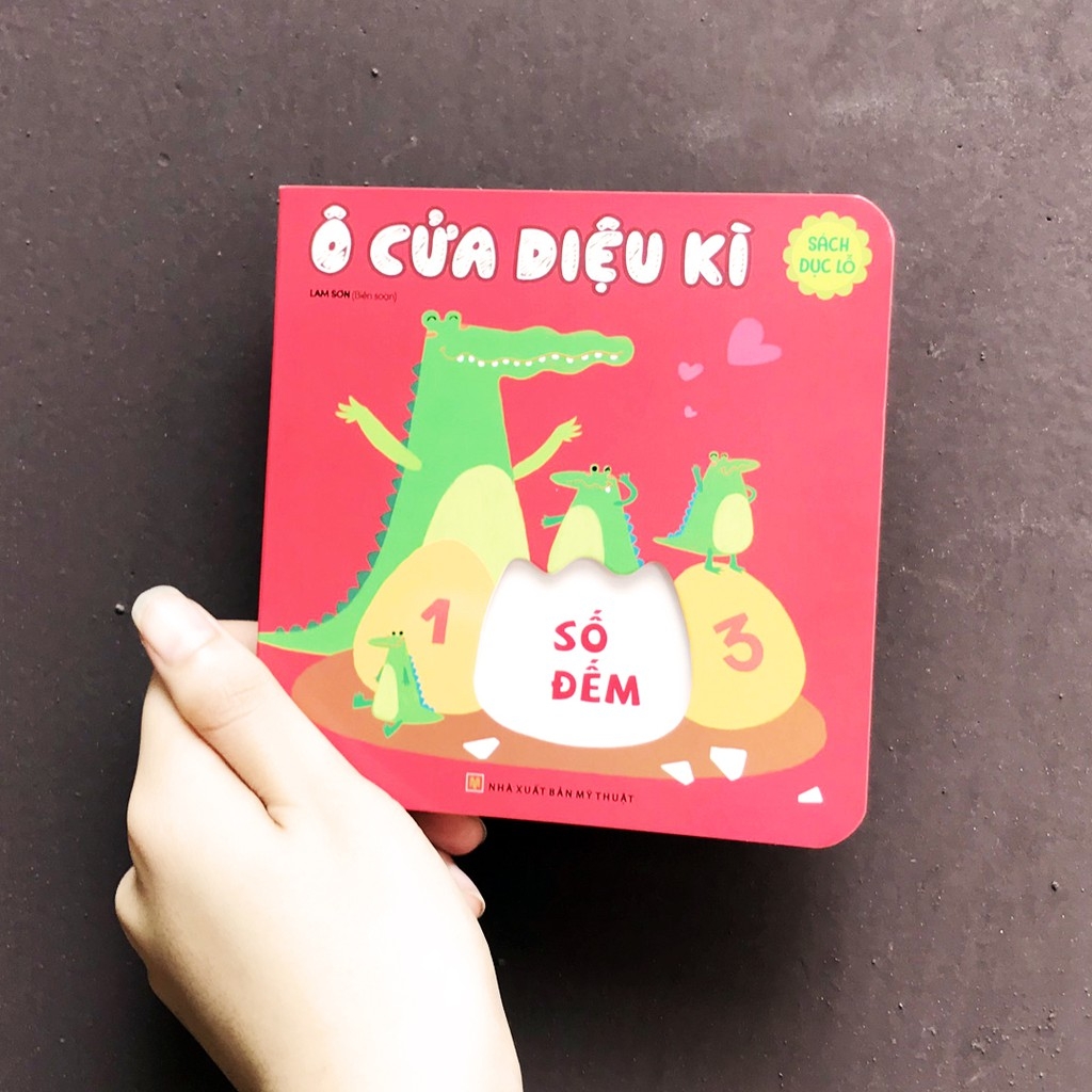 bộ hộp ô cửa kì diệu - (sách đục lỗ) (bộ 4 cuốn )