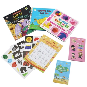 bộ hộp quà 1/6 - độ tuổi 0-3: ve vẻ vè ve - hè về rồi bé