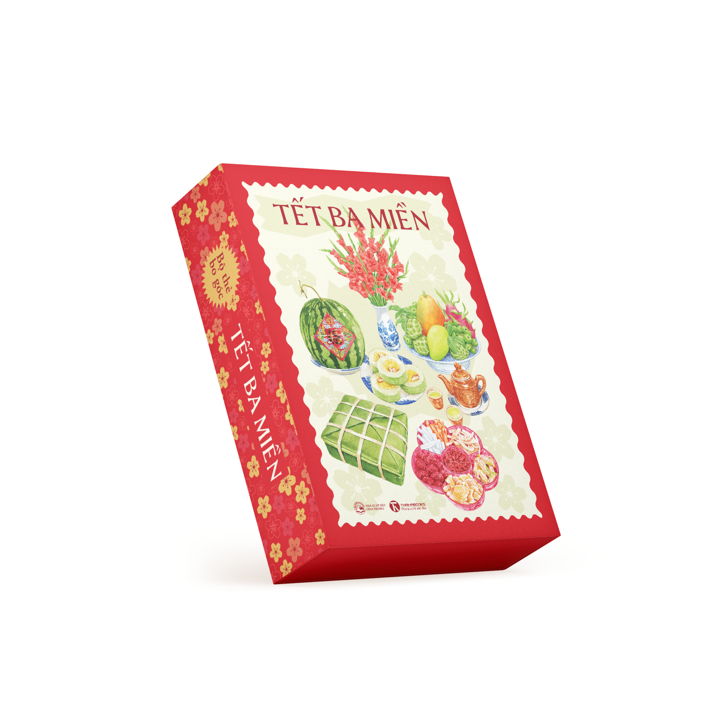 bộ hộp thẻ tết ba miền - song ngữ anh-việt