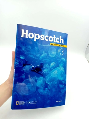 bộ hopscotch 3: activity book with audio cd