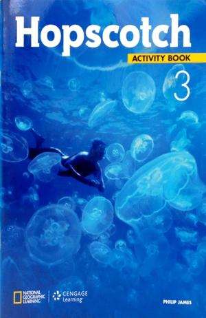 bộ hopscotch 3: activity book with audio cd