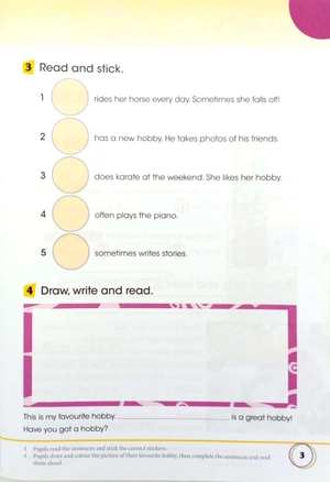 bộ hopscotch 3: activity book with audio cd