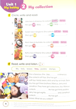 bộ hopscotch 3: activity book with audio cd