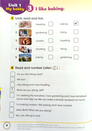 bộ hopscotch 3: activity book with audio cd