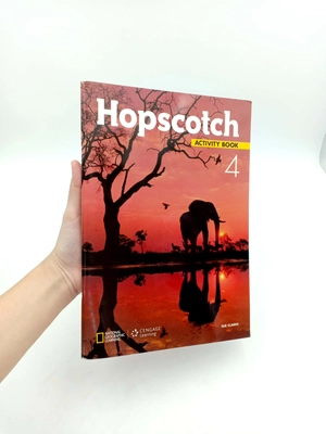 bộ hopscotch 4: activity book with audio cd