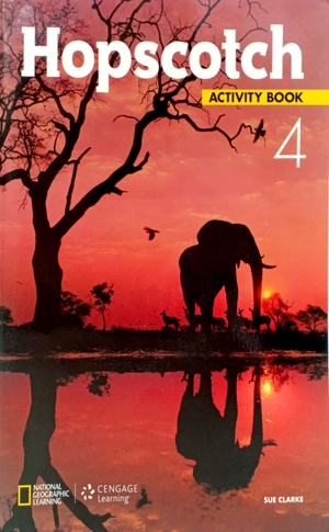 bộ hopscotch 4: activity book with audio cd