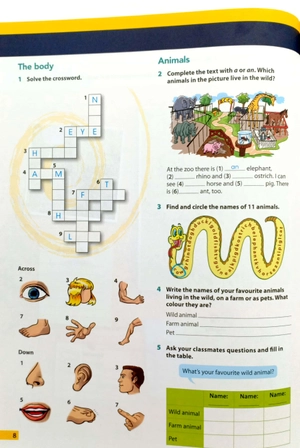 bộ hopscotch 4: activity book with audio cd