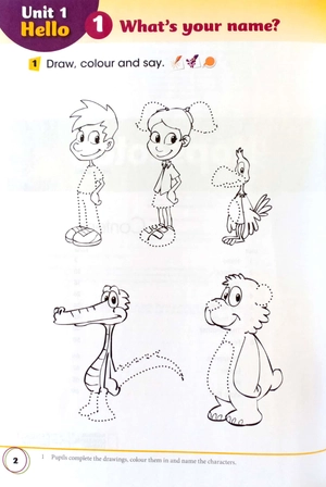 bộ hopscotch: activity book 1