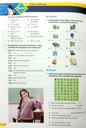 bộ hopscoth level 5 activity book + audio