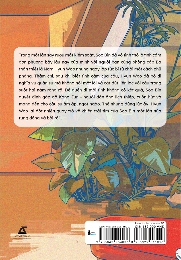 bộ how to hate mate - tập 1 - tặng kèm postcard