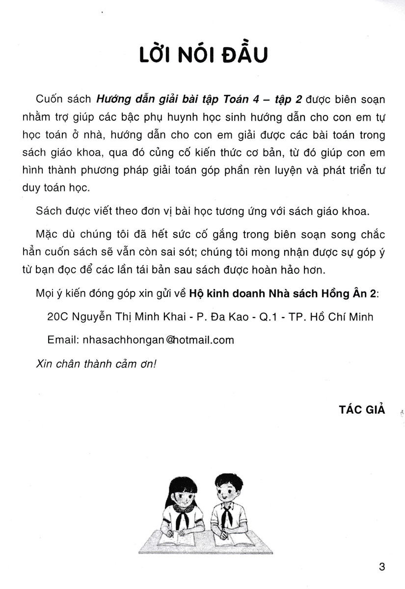 Bo
						
										
										Huong Dan Giai Bai Tap Toan 4 - Tap 2 (Bam Sat SGK Chan Troi Sang Tao)