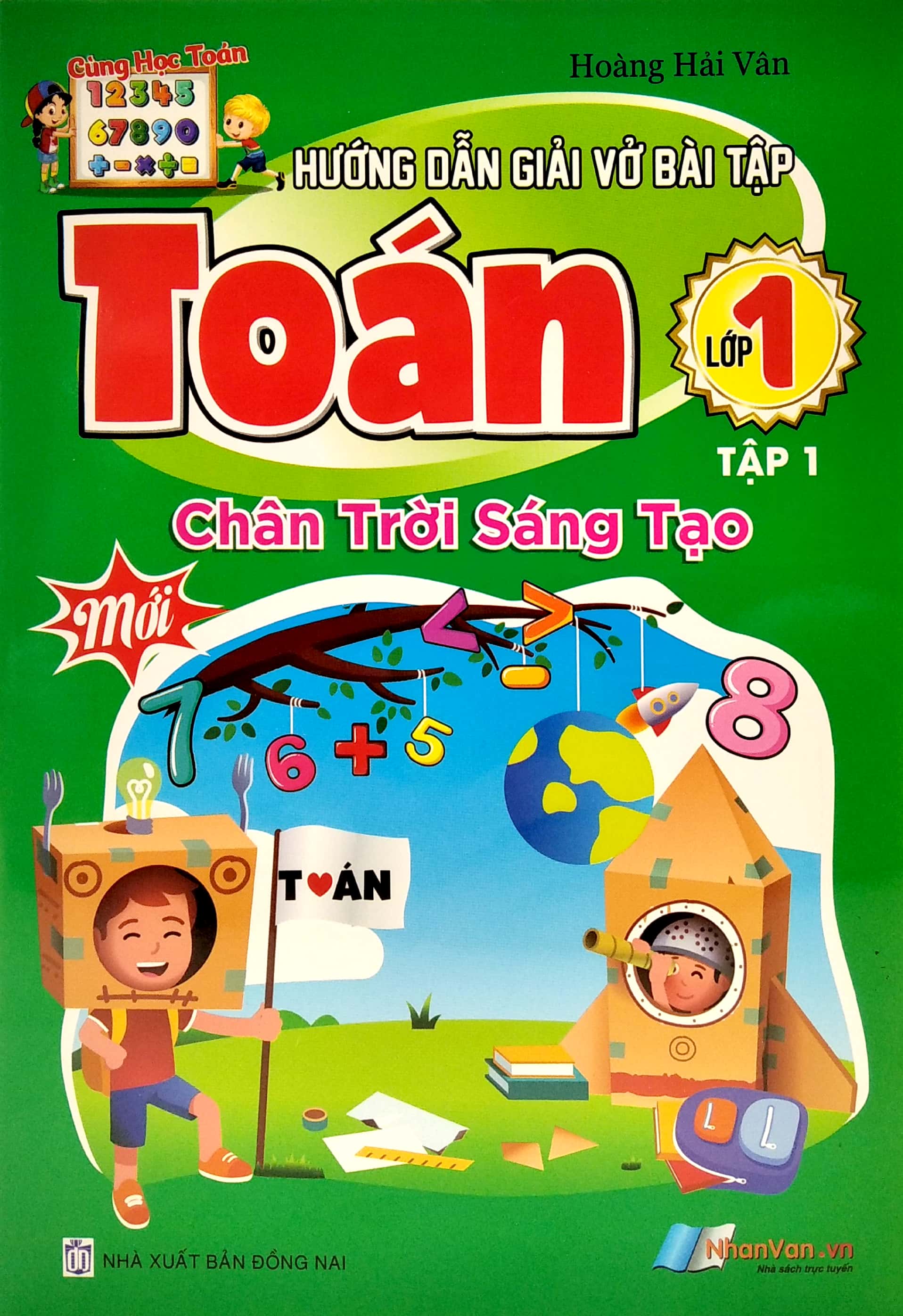 bộ hướng dẫn giải vở bài tập toán lớp 1 - tập 1 (chân trời sáng tạo)