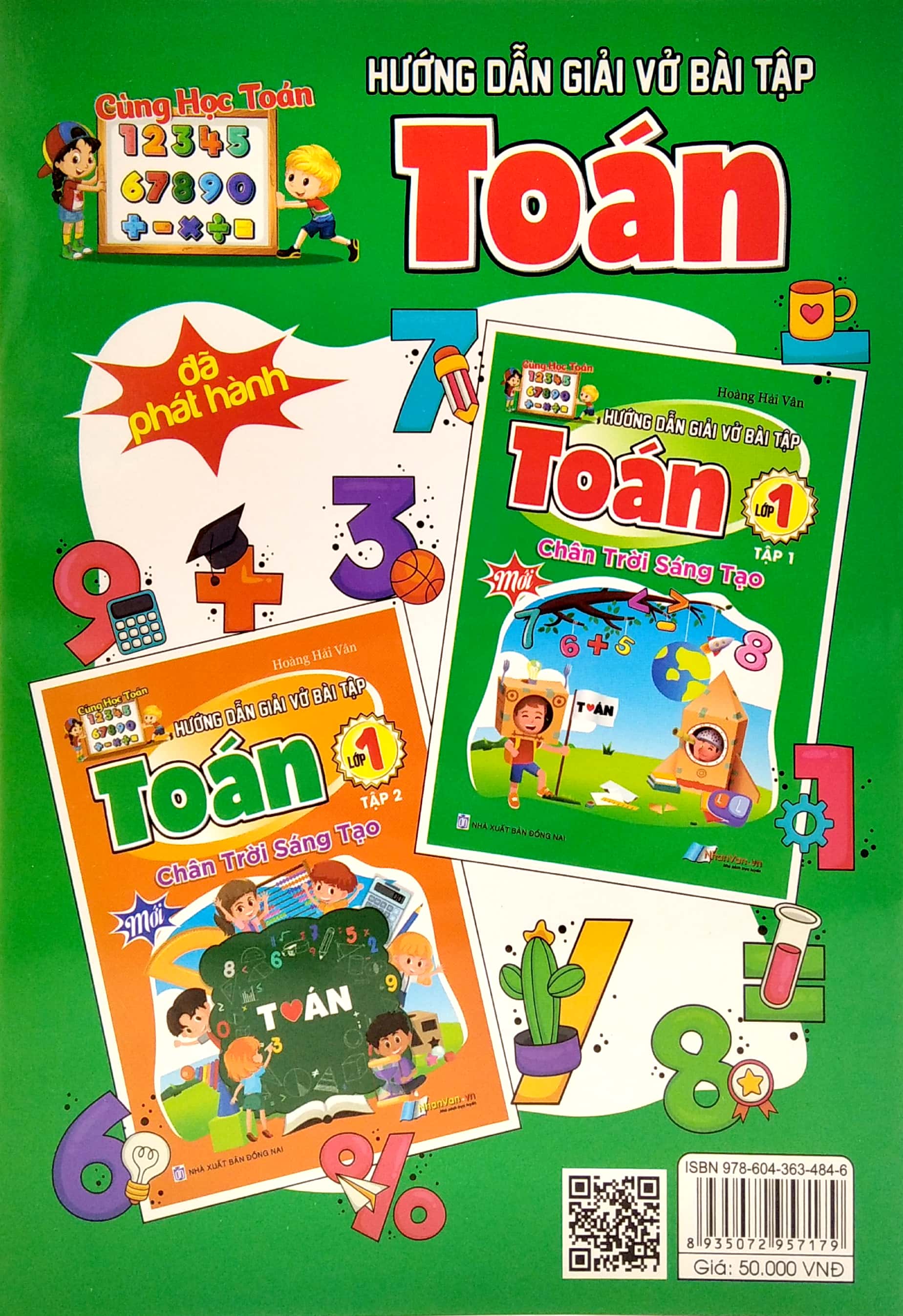 bộ hướng dẫn giải vở bài tập toán lớp 1 - tập 1 (chân trời sáng tạo)