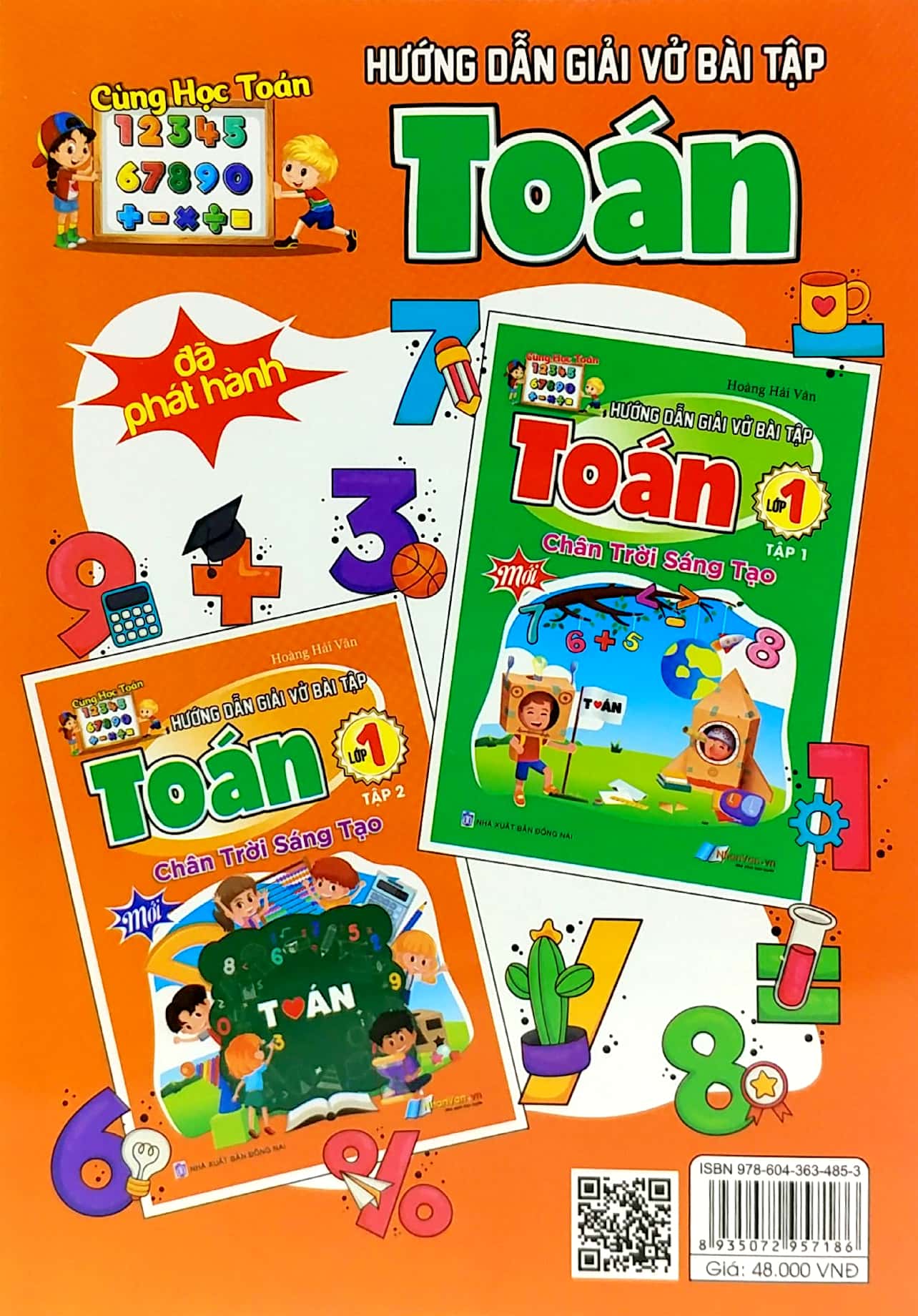 bộ hướng dẫn giải vở bài tập toán lớp 1 - tập 2 (chân trời sáng tạo)