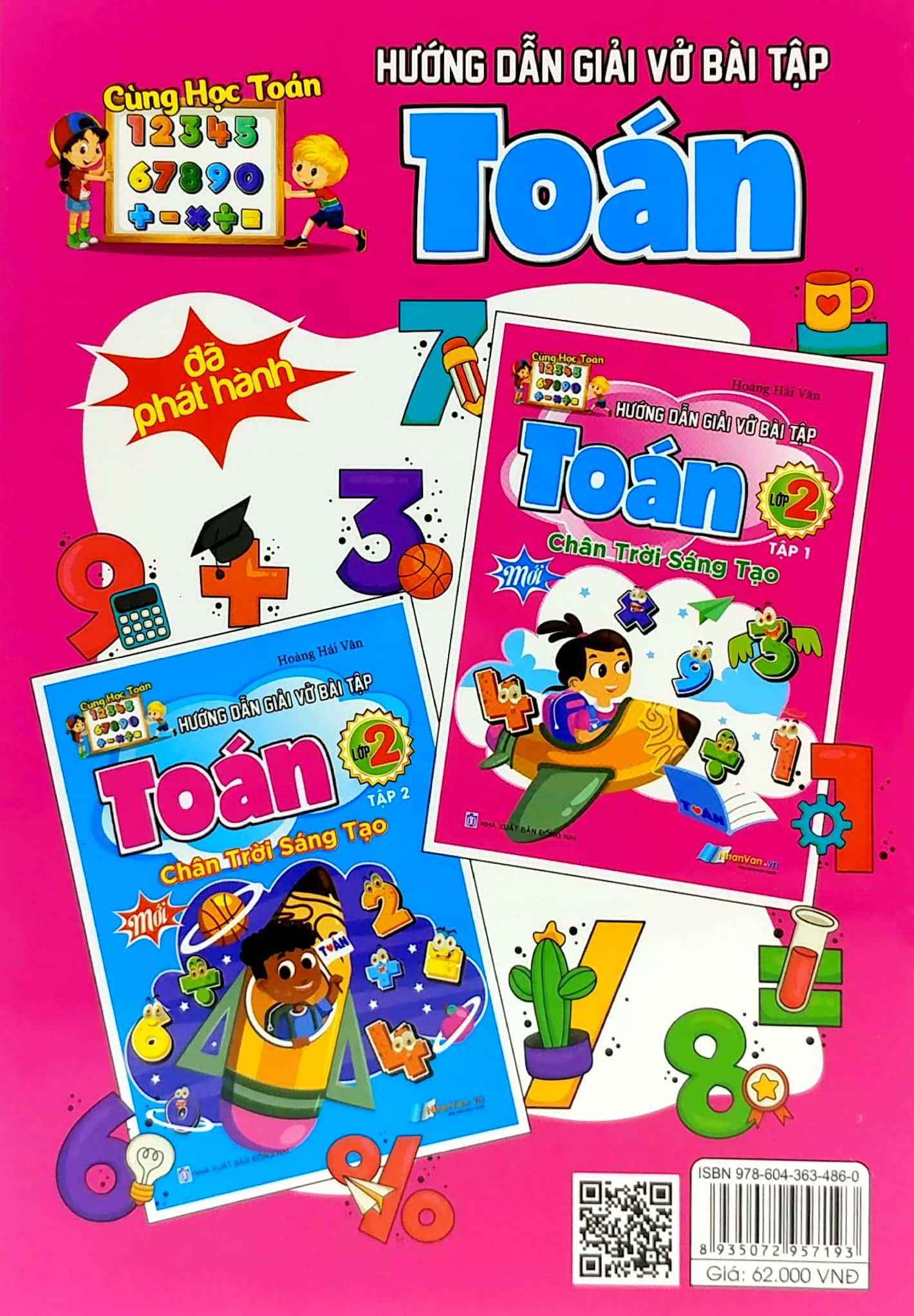 bộ hướng dẫn giải vở bài tập toán lớp 2 - tập 1 (chân trời sáng tạo)