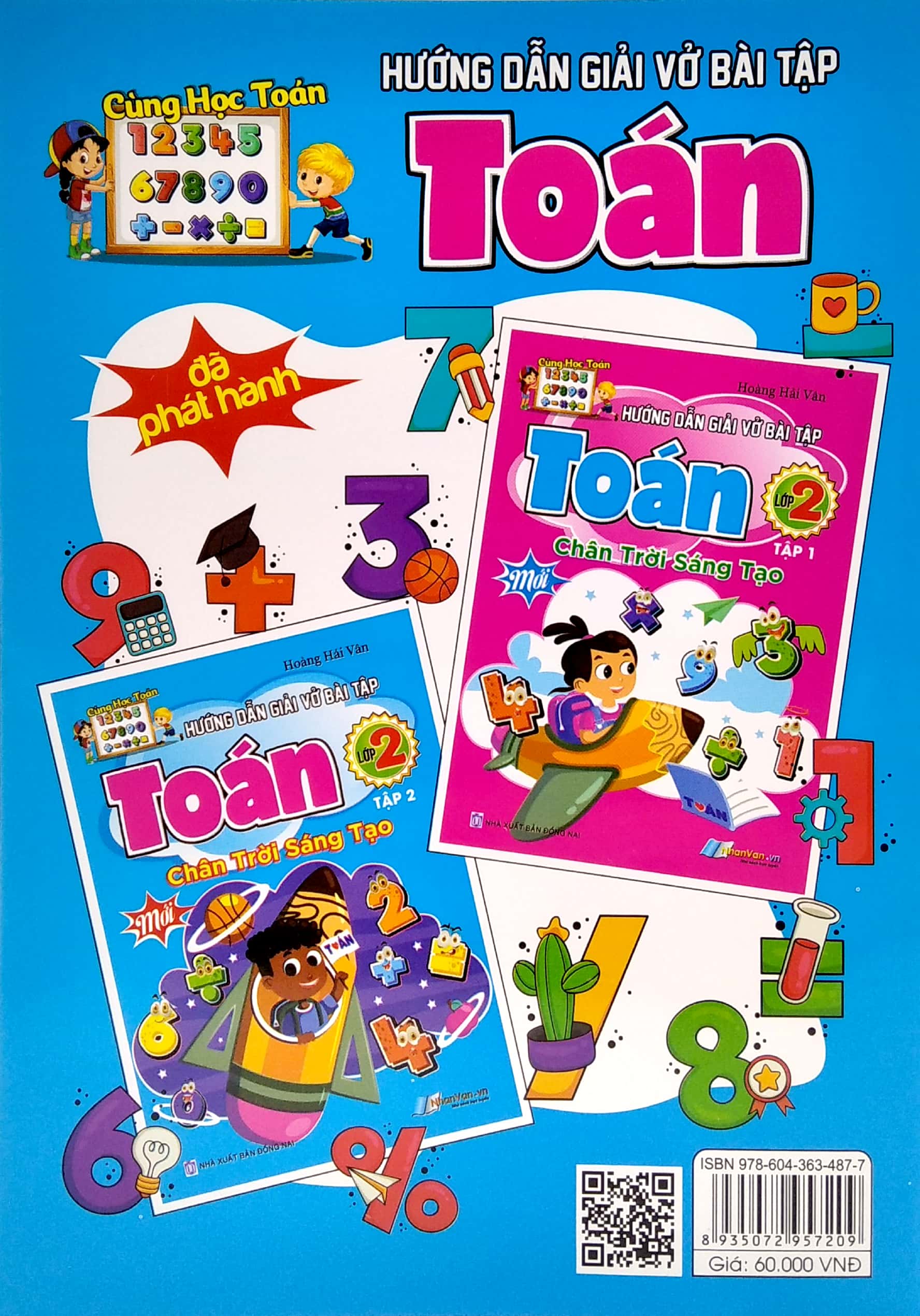 bộ hướng dẫn giải vở bài tập toán lớp 2 - tập 2 (chân trời sáng tạo)