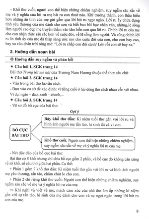 bộ hướng dẫn học ngữ văn 8 - tập 1 (bám sát sgk chân trời sáng tạo)