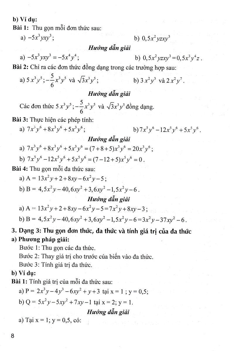 bộ hướng dẫn học tốt toán 8 - tập 1 (bám sát sgk cánh diều)