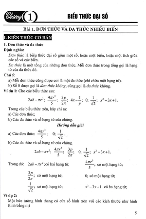 bộ hướng dẫn học và phương pháp giải toán 8 - tập 1 (bám sát sgk chân trời sáng tạo)