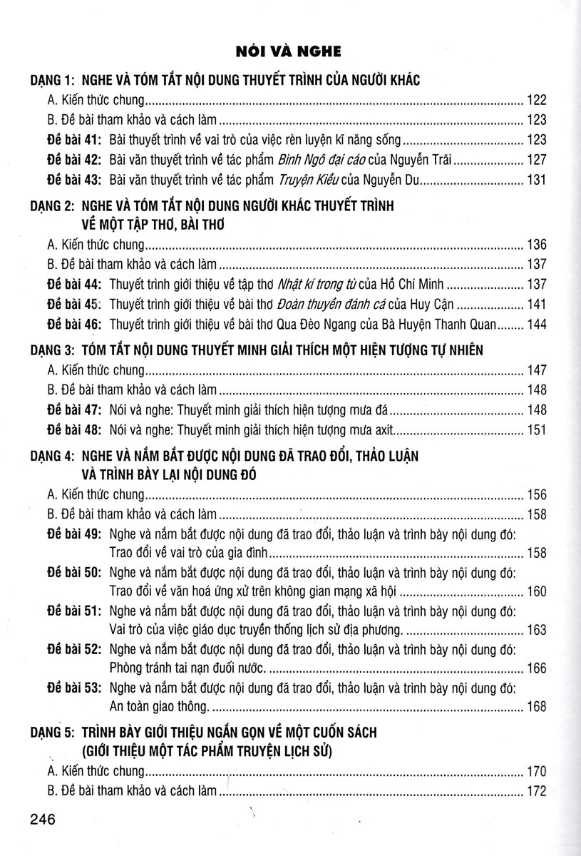 Bo
						
										
										Huong Dan Viet, Noi Va Nghe Cac Dang Van Lop 8 - Tap 1