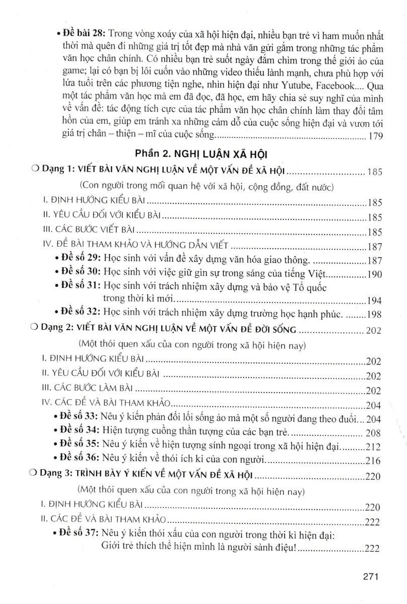 bộ hướng dẫn viết, nói và nghe các dạng văn lớp 8 - tập 2 (dùng chung cho các bộ sgk hiện hành)