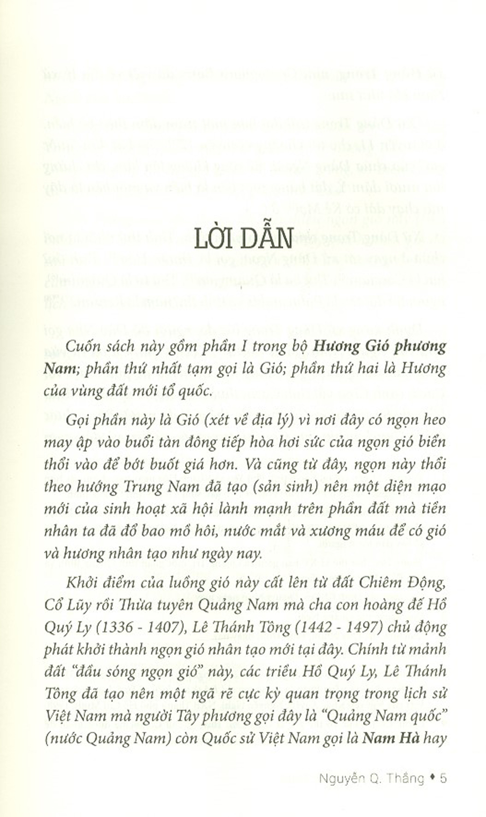 bộ hương gió phương nam - tập 1