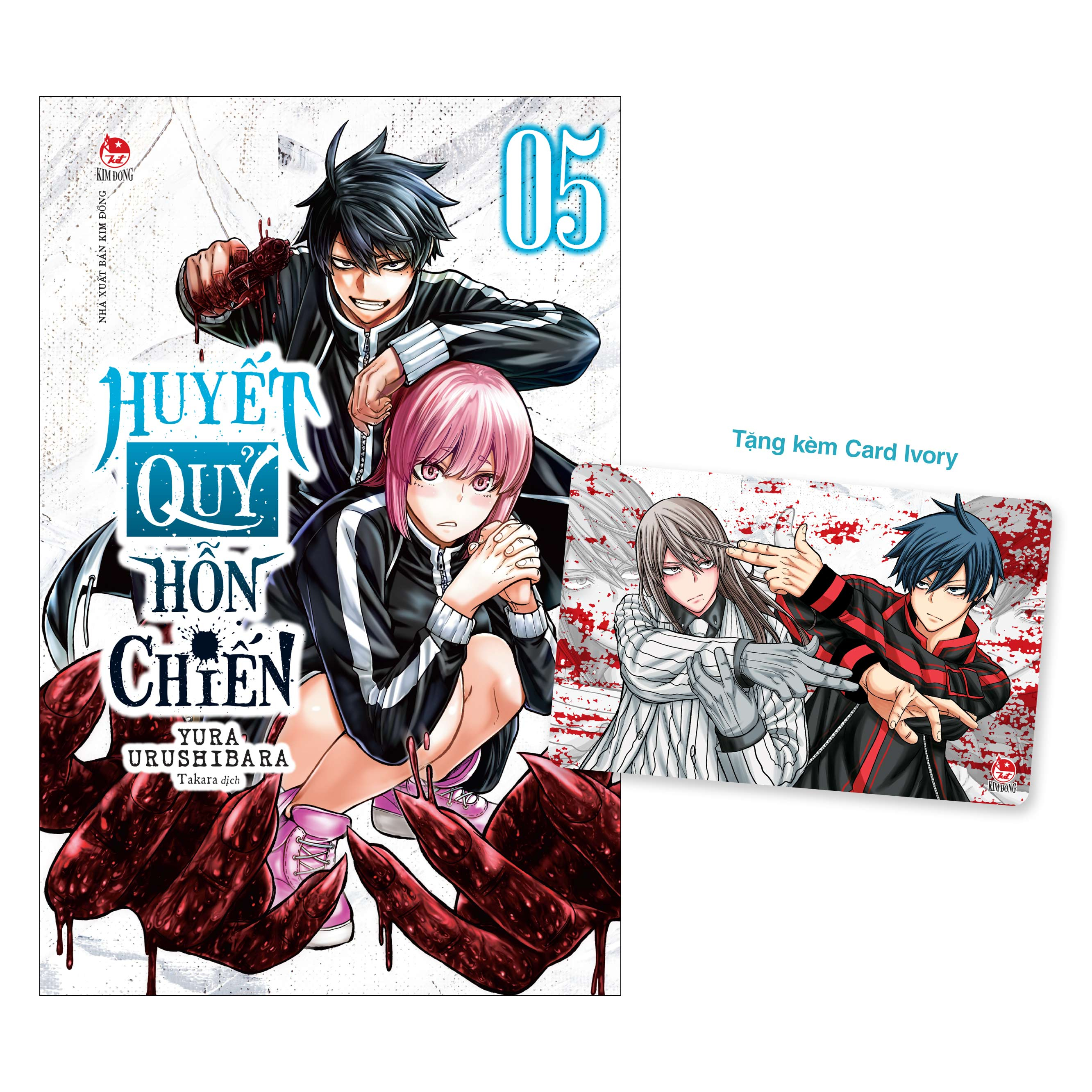Bo
						
										
										Huyet Quy Hon Chien - Tap 5 - Tang Kem Card Ivory