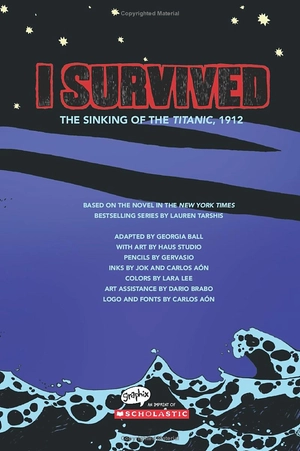 bộ i survived 1: the sinking of the titanic, 1912 - the graphic novels