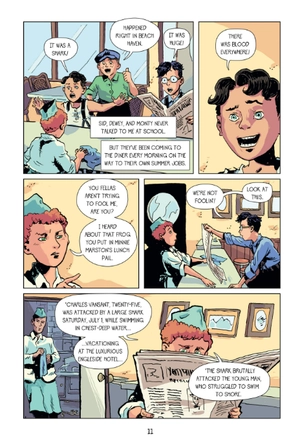 bộ i survived 2: the shark attacks of 1916 - the graphic novels