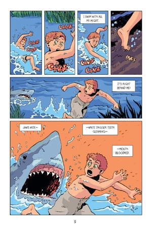 bộ i survived 2: the shark attacks of 1916 - the graphic novels