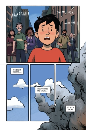 bộ i survived 4: the attacks of september 11, 2001 - the graphic novels